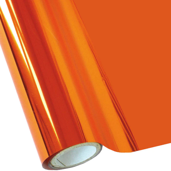 ORANGE- HEAT TRANSFER VINYL/FOIL