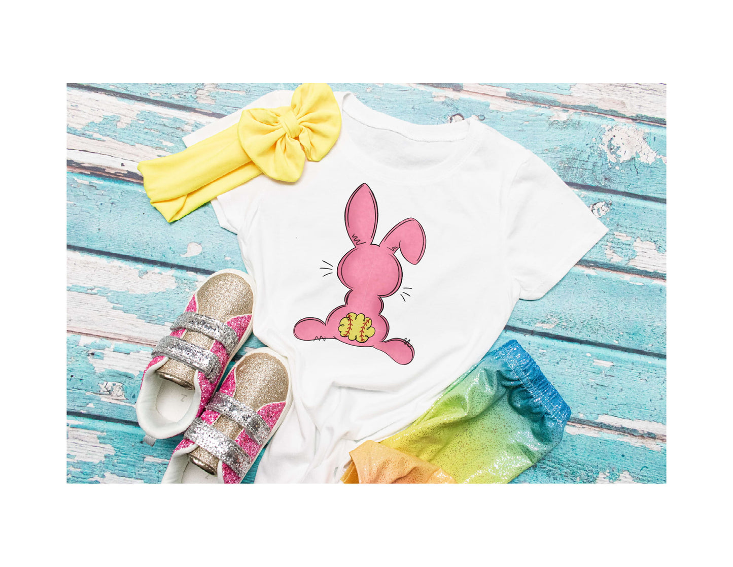 SOFTBALL BUNNY - TRANSFER