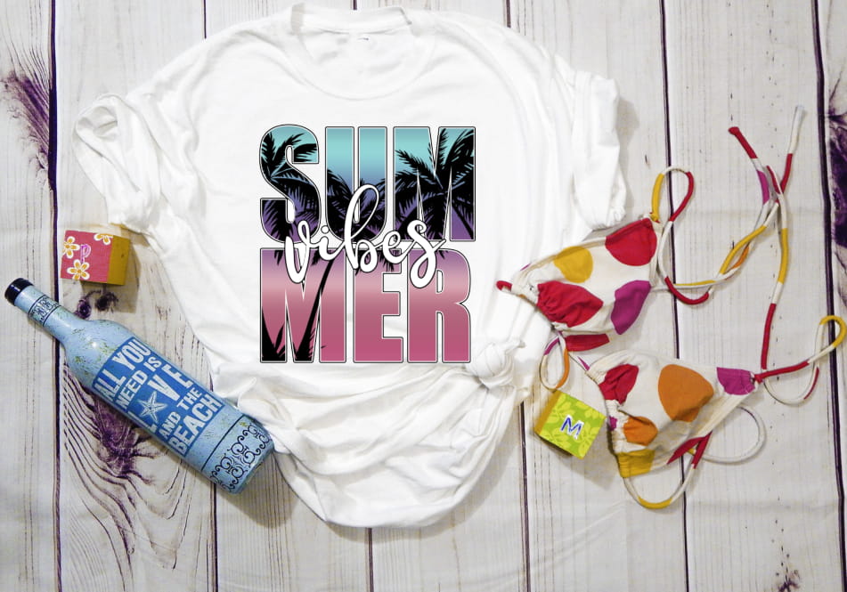 SUMMER VIBES OMBRE - TRANSFER