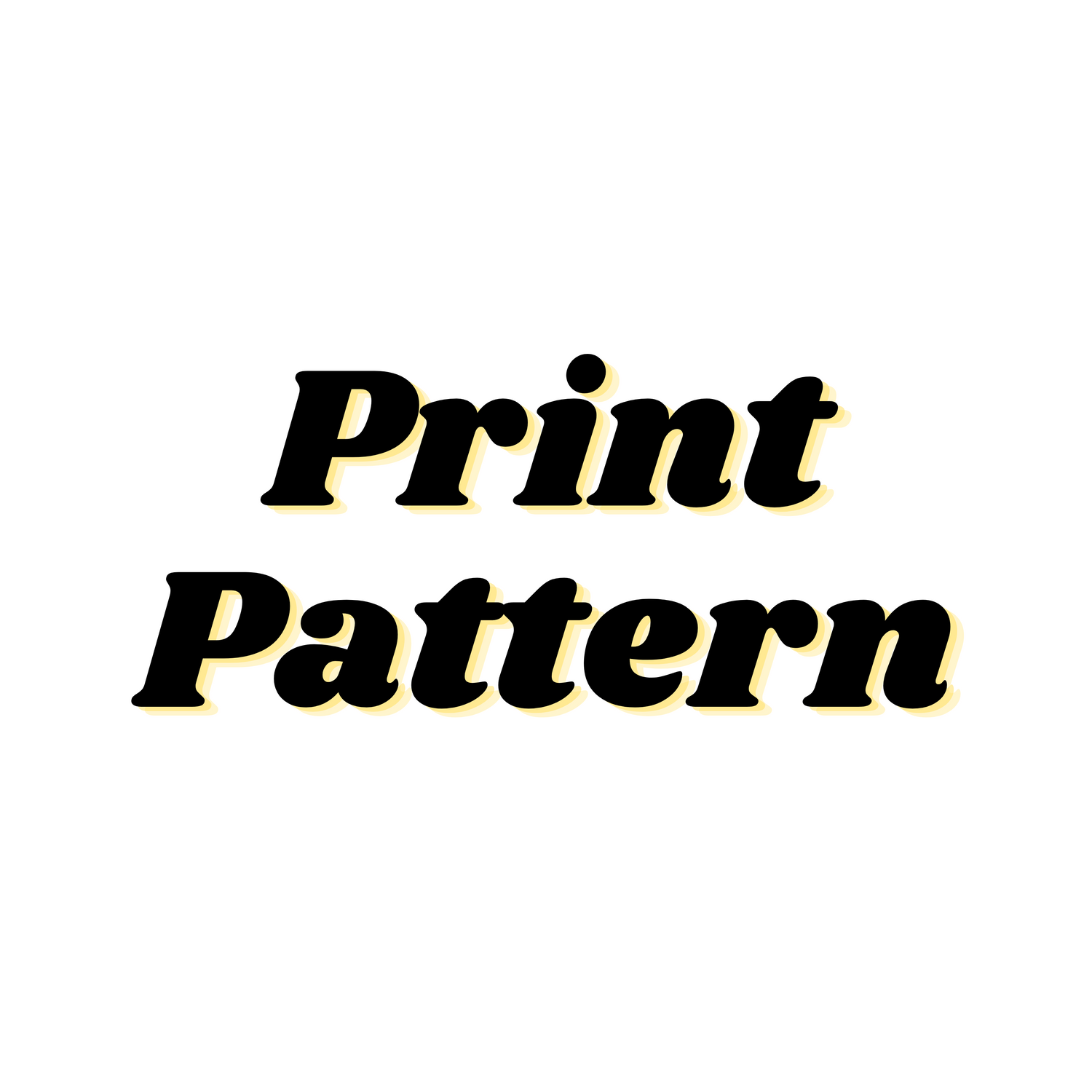 Print/Pattern