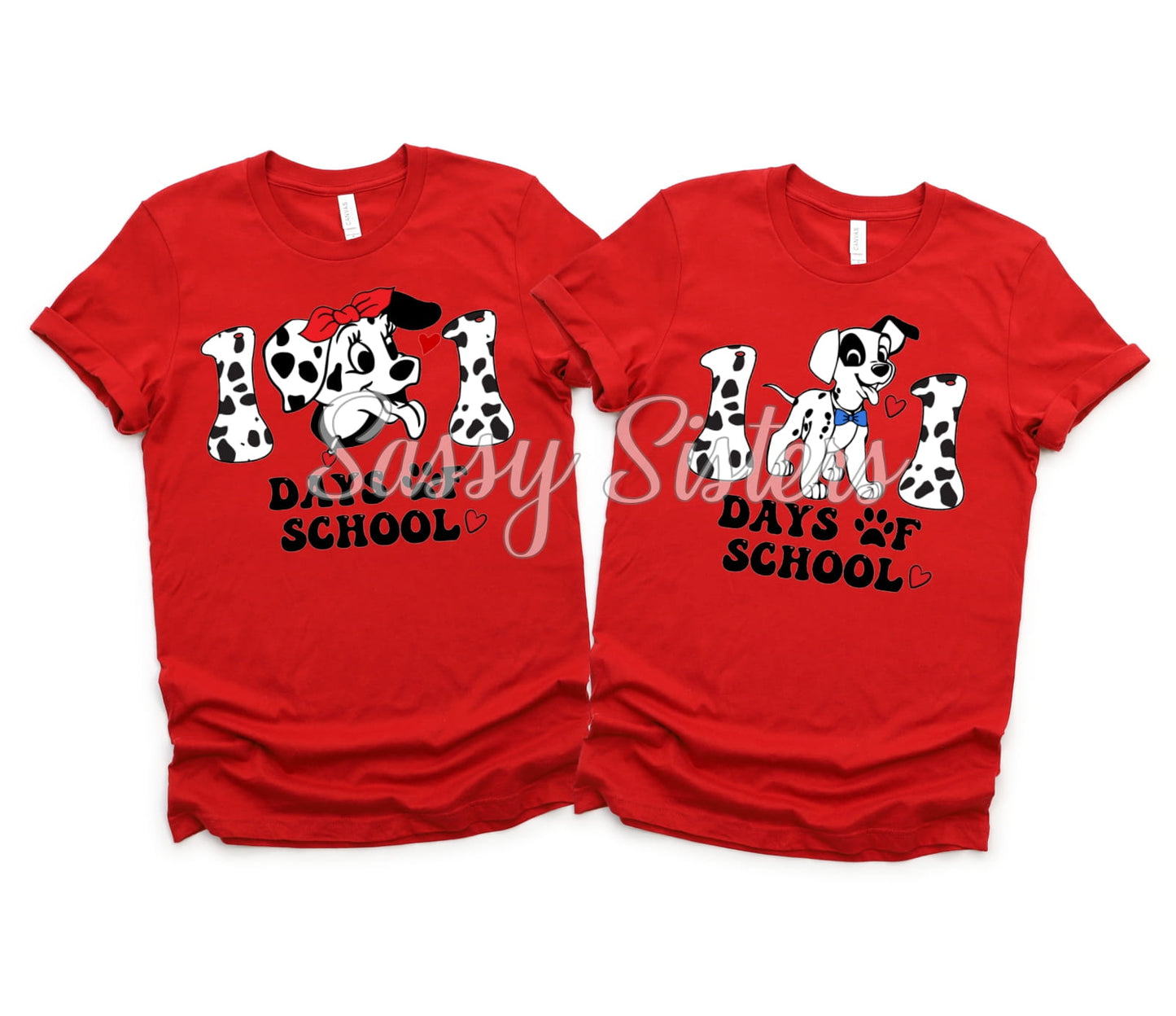 101 DAYS OF SCHOOL DALMATION PUPPY - TRANSFER