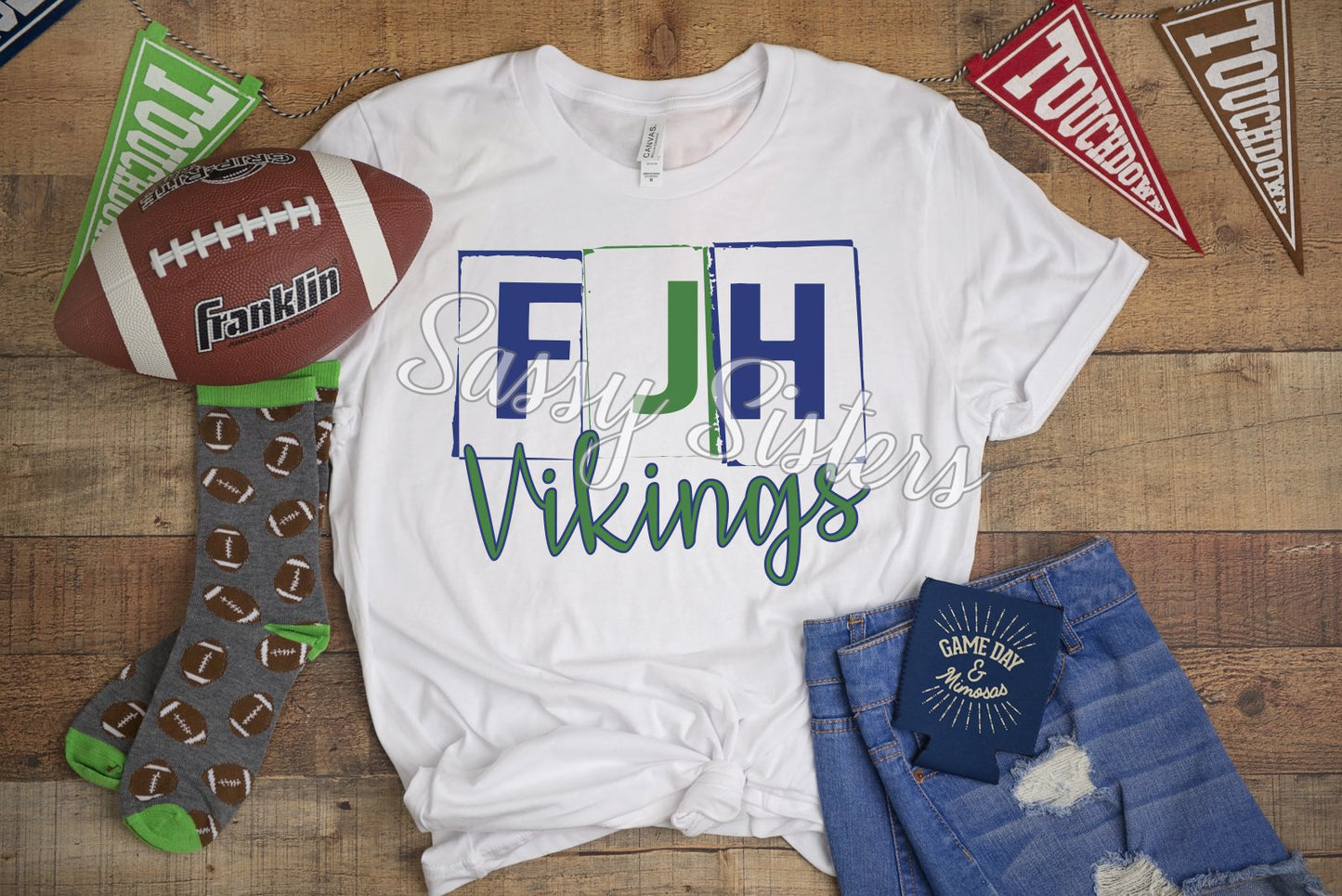 FJH VIKINGS BOX FONT - TRANSFER