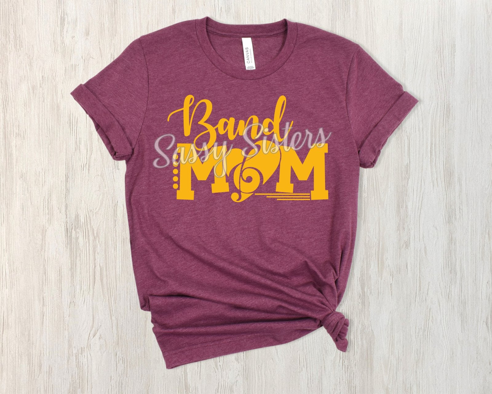 Band Mom Transfer Sassy Sisters