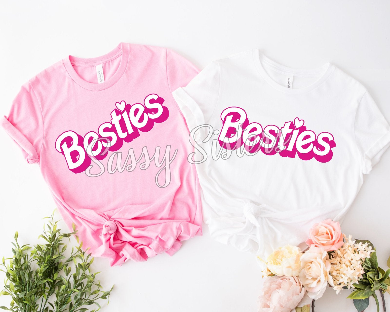 Barbie Besties Transfer Sassy Sisters