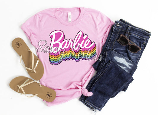 BARBIE RAINBOW - TRANSFER