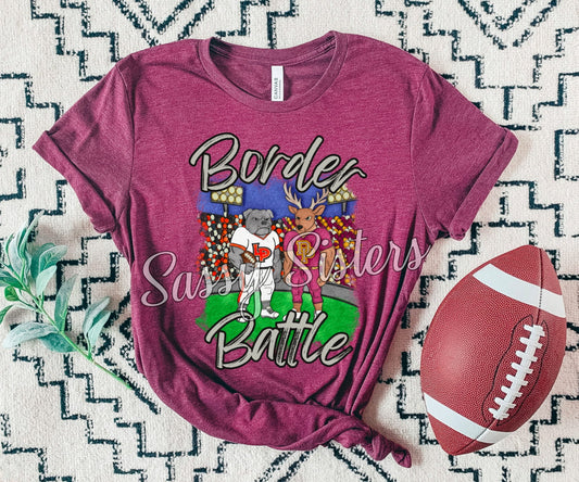 BORDER BATTLE HAND DRAWN