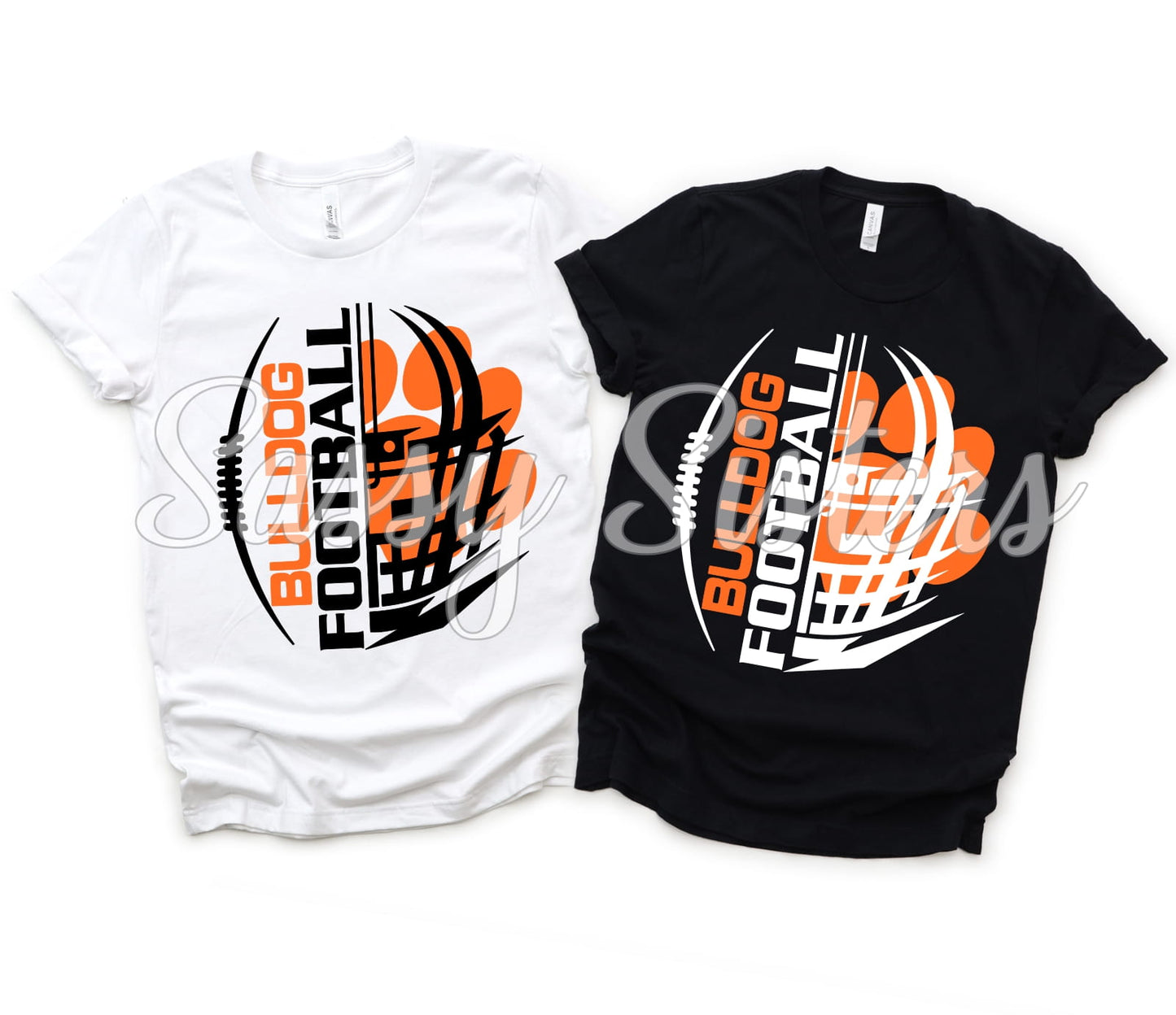 BULLDOG FOOTBALL HALF MASK  - TRANSFER