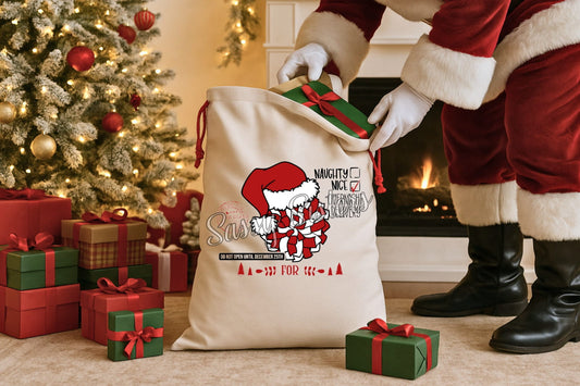 CHEER SANTA SACK
