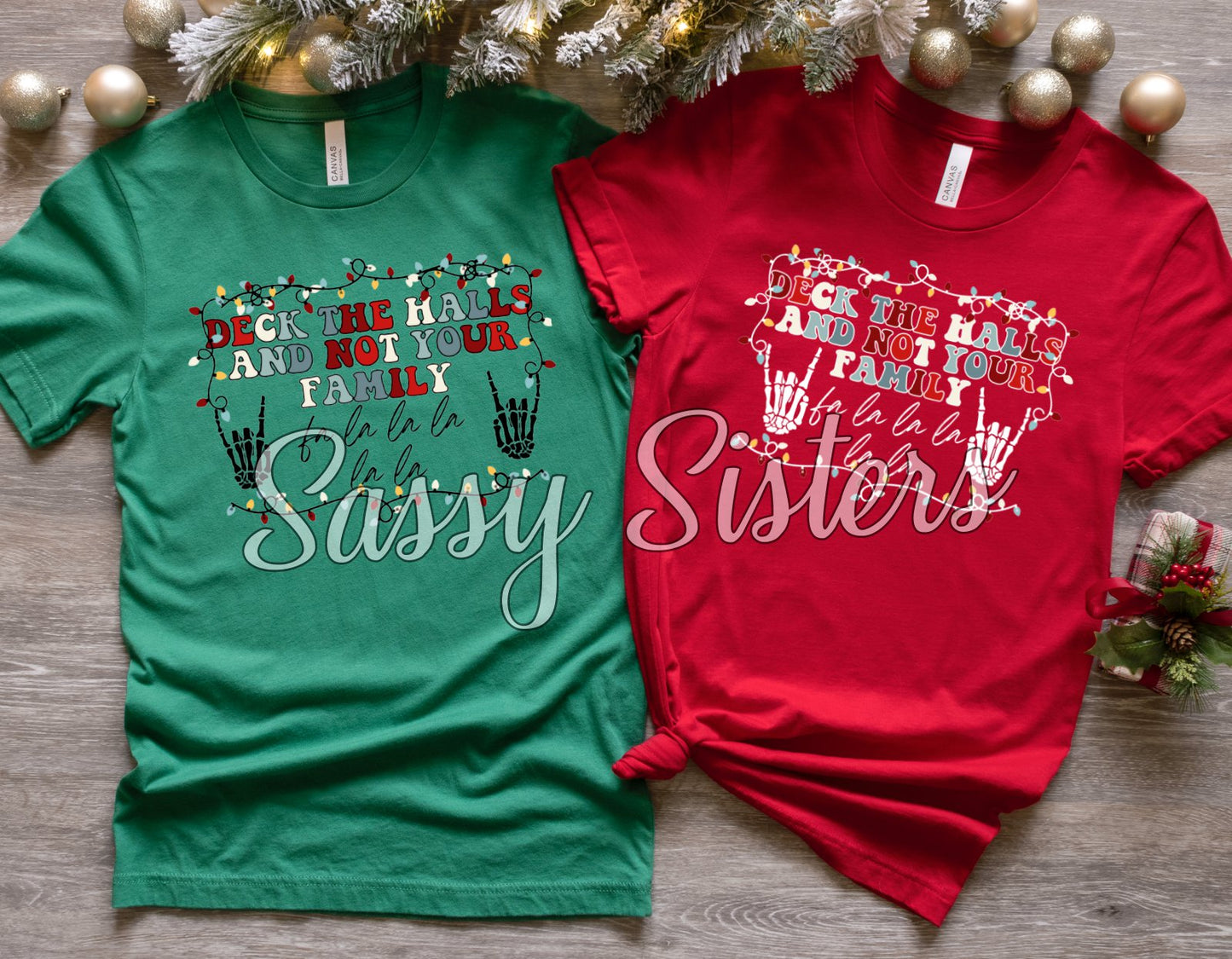 DECK THE HALLS AND NOT YOUR FAMILY - TRANSFER