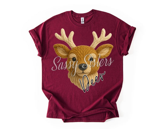 FAUX YARN MASCOT- DEER