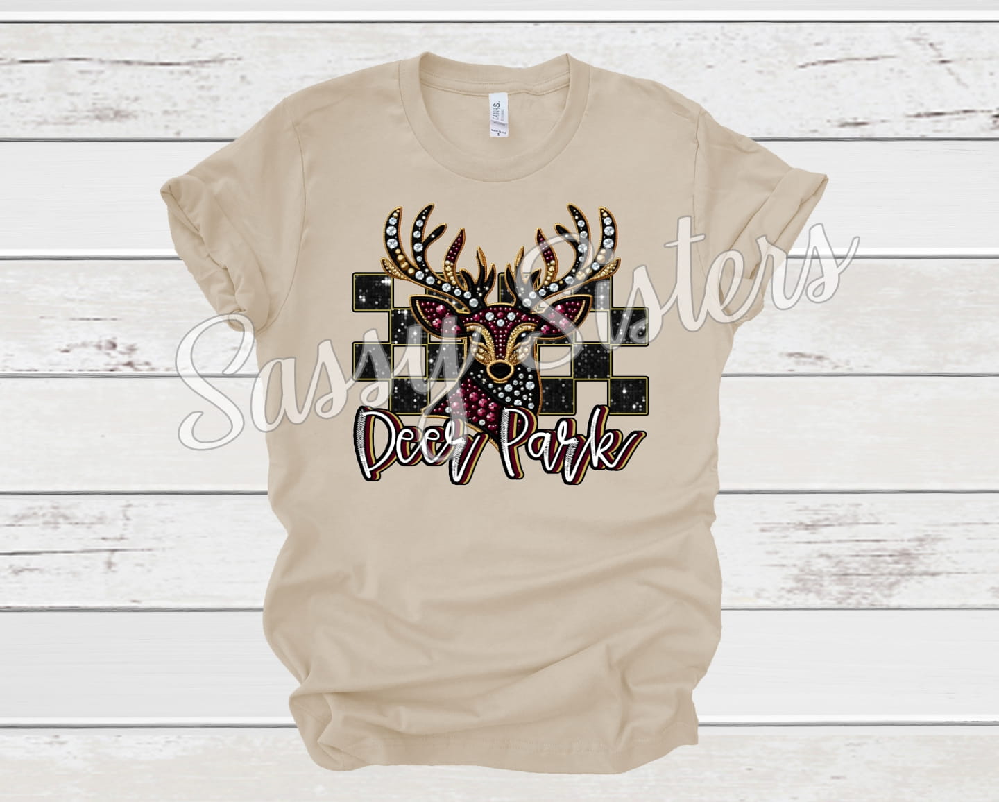 DEER PARK FAUX RHINESTONE - TRANSFER