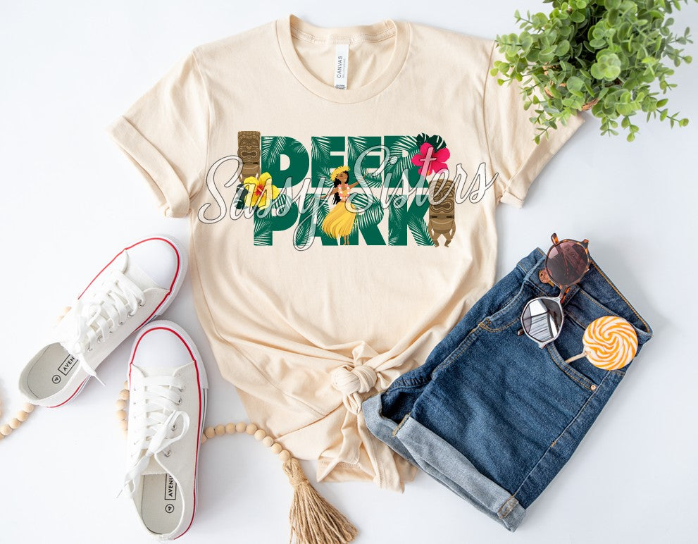 DEER PARK HAWAIIAN GIRL