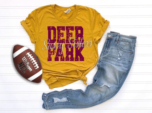 DEER PARK GRUNGE- TWO LINES