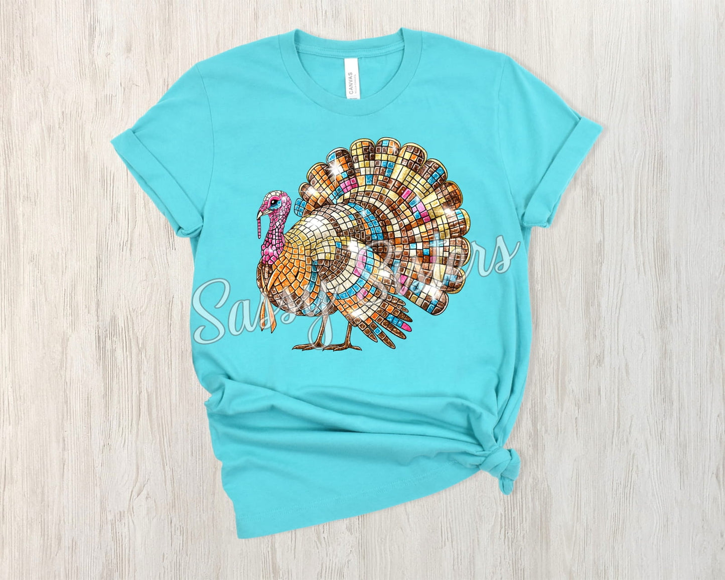 DISCO BALL TURKEY - TRANSFER