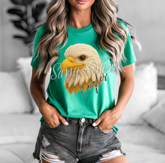 FAUX YARN MASCOT- EAGLES