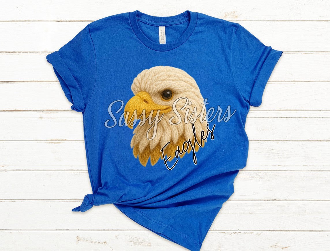 FAUX YARN MASCOT- EAGLES