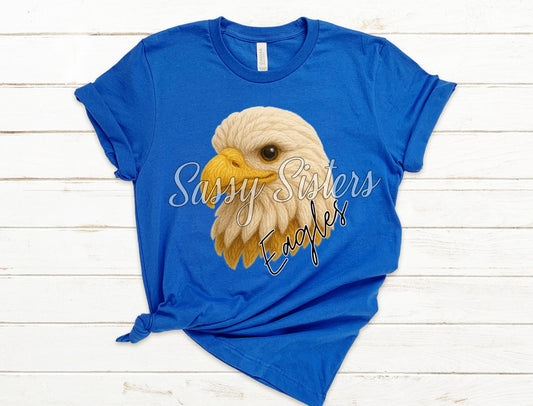 FAUX YARN MASCOT- EAGLES