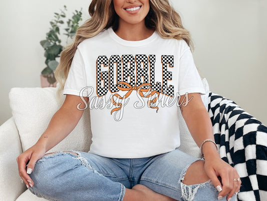 GOBBLE CHECKERED VARSITY ARCH