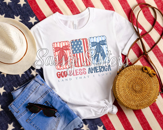 GOD BLESS AMERICA - SCALLOPED