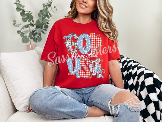 GOD BLESS THE USA - CUTESY