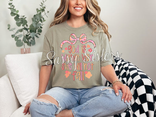 GOD IS WITHIN HER SHE WILL NOT FALL-BOW