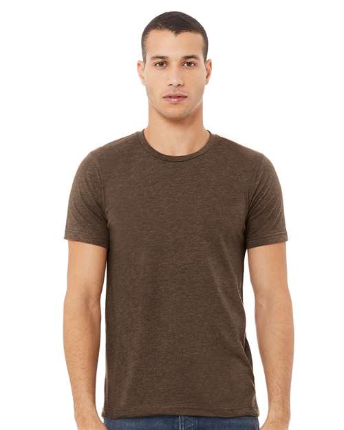 BELLA + CANVAS - Unisex Jersey Tee - HEATHER BROWN