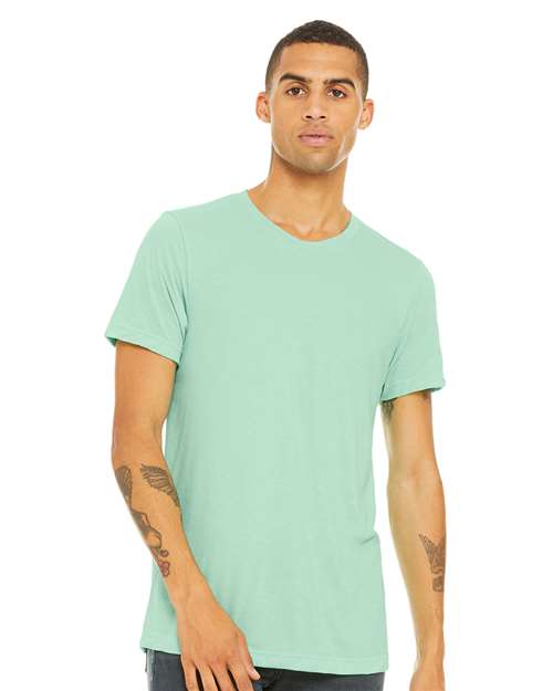 BELLA + CANVAS - Unisex Jersey Tee - HEATHER MINT