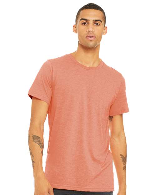 BELLA + CANVAS - Unisex Jersey Tee - HEATHER SUNSET