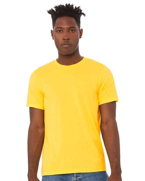 BELLA + CANVAS - Unisex Jersey Tee - HEATHER YELLOW