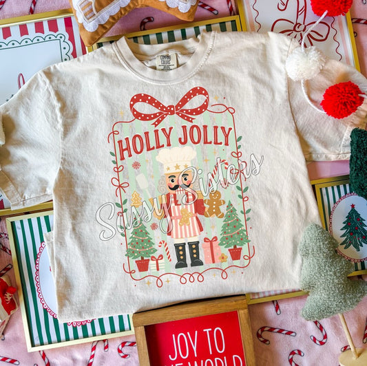 HOLLY JOLLY NUTCRAKER FRAME