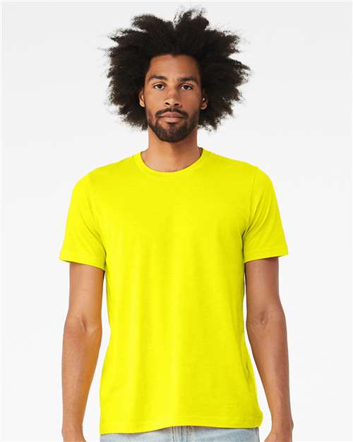 BELLA + CANVAS - Unisex Jersey Tee - NEON YELLOW