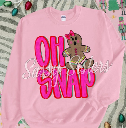 OH SNAP PREPPY GINGERBREAD- GIRL