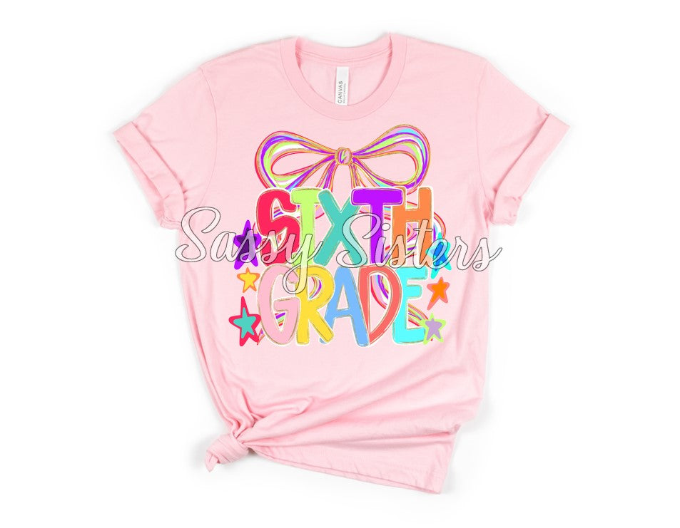 PREPPY GRADE BOW-6TH