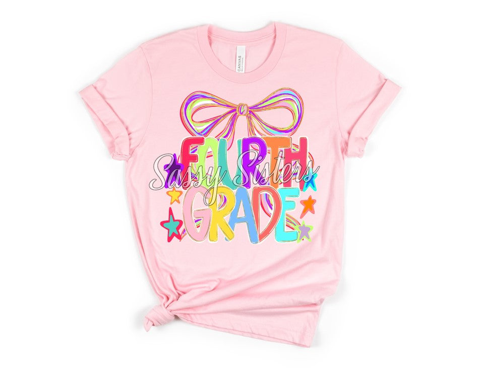 PREPPY GRADE BOW-4TH