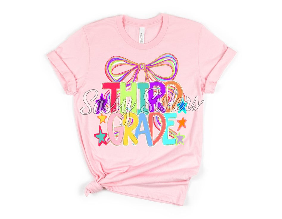 PREPPY GRADE BOW-3RD