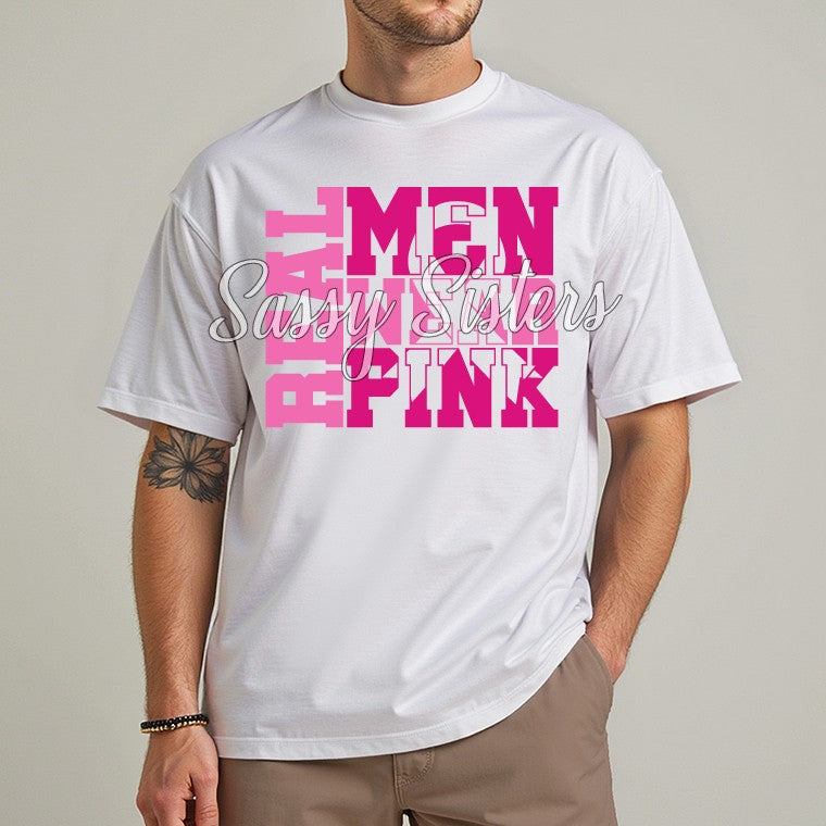 REAL MEN WEAR PINK KNOCKOUT- SHADES OF PINK