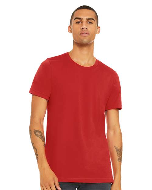 BELLA + CANVAS - Unisex Jersey Tee - RED