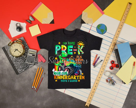 SO LONG PRE-K LOOK OUT KINDER DINO