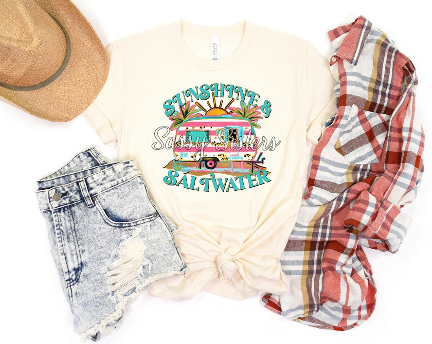 SUNSHINE AND SALTWATER CAMPER