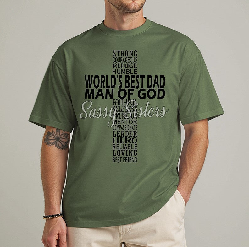 WORLDS BEST DAD CROSS