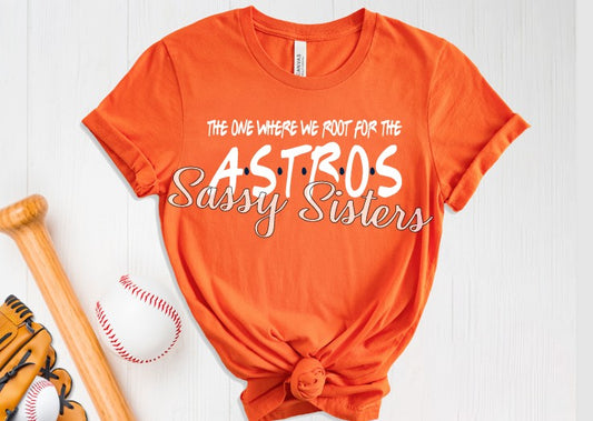 THE ONE WHERE WE ROOT FOR THE A*TRO*