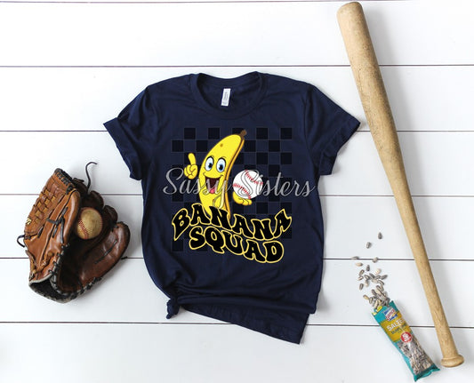 BANANA SQUAD CHECKERED