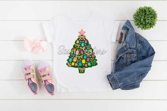 BOW TREE WITH FAUX RHINESTONES