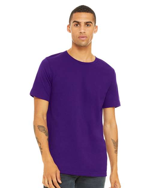 BELLA + CANVAS - Unisex Jersey Tee - TEAM PURPLE