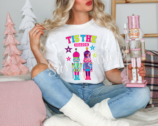 TIS THE SEASON NEON NUTCRACKERS - TRANSFER