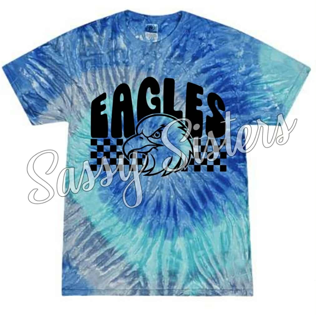 BAY ELEMENTARY EAGLES - TIE DYE SHIRT