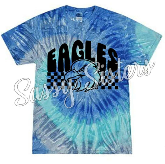 BAY ELEMENTARY EAGLES - TIE DYE SHIRT