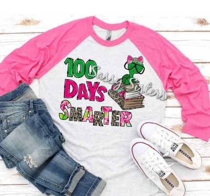 100 DAYS SMARTER BOOKWORM GIRL – Sassy Sisters