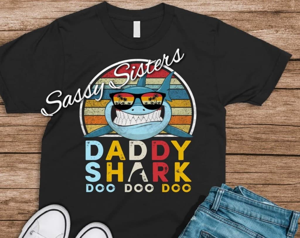 RETRO DADDY SHARK - TRANSFER