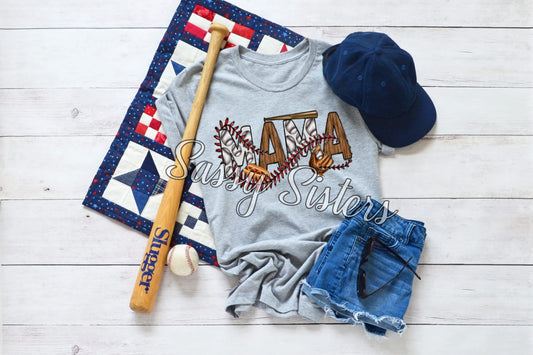 BASEBALL MAMA PATTERN - TRANSFER